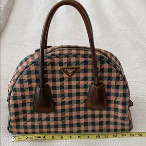 Authentic Prada Bowling Bag